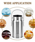 Beast Mode 20L Stainless Steel Beverage Dispenser With Faucet Thickened Body And Durable Handle Sealing Ring And Manual Usage