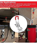 Tough As Nails Heavy Duty Adjustable Toggle Latch Made Of Stainless Steel For Cabinets Cases And Doors Rust Resistant Clamp in use