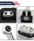 Engine Mounts And Automatic Transmission Mounts Three Piece Set For Hyundai Elantra 2021 2022 2023 2.0L Includes trans mount bracket and side mount close-up