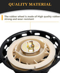 Recoil Starter Assembly For Generators With 196cc To 224cc Engines, fits Champion, Ryobi, Predator, durable rubber material shown.