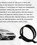 4Pc Upper And Lower Radiator Hose Clamp Kit For Honda Cars And SUVs Like Accord Civic CRV displayed with car image