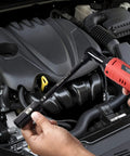 Using Half-Inch Drive Impact Socket Set, 18-Piece, 6-Point Metric, Deep Sockets From 10mm To 24mm, Cr-V Steel in car engine