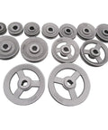 Various sizes of Clutch Motor Pulley 15mm Inner Hole 45mm Outer Diameter Go-To Replacement For Industrial Sewing Machines 1 Piece