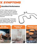 Oven Bake Element WB44T10011 Replacement For Kenmore GE Ovens Bottom Heating Element Delivers Even Heat For Baking