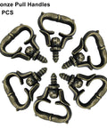 20 Pack Mini Bronze Cabinet Handles Set With Self Tapping Screws Zinc Alloy Small Drawer Pulls For Jewelry Boxes Cabinets