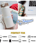 Engineers Sticker Pack 3 Pcs for water bottle and laptop, featuring geeky tech humor decals for nerds, makers, and tech geeks.