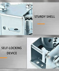 Dual Way Auto Brake Winch Manual With Self Locking System for 1000 and 1200 lbs, showing sturdy shell and self-locking device