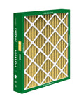 MERV 11 Pleated Air Filter 20x25x5 For Pets And Allergies 4 Pack Fits Honeywell FC100A1037 Lennox X6673 side view