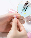 Three Piece Hole Punch Set With Round Heart And Star Shapes used on paper for DIY scrapbooking, handheld with soft grip for crafts.