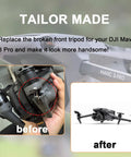 Front Landing Gear Replacement For Mavic 3 Drone Series Pro Classic 3C 3T Models with installed landing gear shown