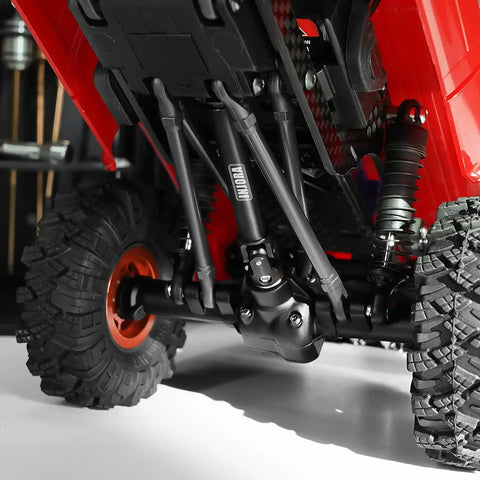 1 18 Scale Hardened Steel Drive Shafts For TRX4M High Trail K10 And F150 RC Trucks With Phase Design Realistic Scale Joints