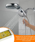Water Heater Ignition Control Circuit Board Replacement For RV Furnaces And Water Heaters SW Series SW4D SW6D SW10D SW12D SW16D With Housing And Screws Replaces 520871 520820 AP4896608 33550L in shower setting with running water