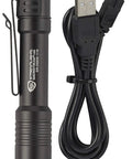 MacroStream USB Rechargeable EDC Flashlight With 500 Lumens And 2000 Candela Compact Pocketable LED Light That Fits In Your Pocket