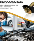 Shop Grade Automotive Screw And U Nut Clip Assortment Kit For Car Dash Door Panel Repair with heat-treated black screw.
