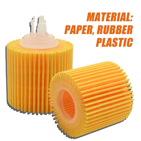 Oil Filter Kit Replacement For Toyota Prius 2010-2020, Corolla 2009-2018, Matrix 2009-2014, Scion XD 2008-2014 And More filter pair