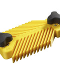 Heavy Duty Universal Featherboard For Table Saw Woodworking Grips Like An Iron Works On Both Sides Of Blade Or Fence Rock Solid Stock Holder, yellow grip jig.
