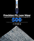 Grippy No Slip Phillips Screwdriver Bits With Magnetic Design PH2 Set precision fit, engineered for snug fit, image of bits and text
