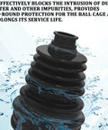 Universal CV Boot Repair Kit For 19mm To 24mm Shafts Soft Silicone CV Boot highlighted with water protection details.