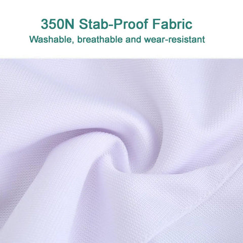 Close-up of 350N stab-proof fabric used in StabProof 350N Fencing Pants For Foil Epee Saber Training Unisex Classic Fencing Knickers