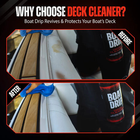 Powerful Deck Cleaner For Boats With Non Skid Formula And EVA Foam Safe Action Tough On Stains And Spots For Carpets Foam
