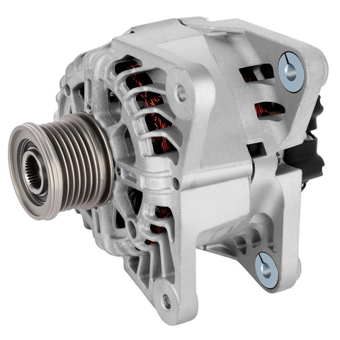 110 Amp 12V Alternator For Nissan Sentra 1.8L 2013 To 2019 Replacement With Six Groove Clutch Pulley Powering Your Ride Replaces OEM 23100 3SH2B AVA0169 400 40136 CW Rotation High Output Charging