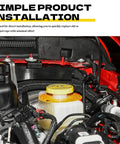 Brake Master Cylinder Reservoir Cap For Dodge Jeep Chrysler Replacement Filler Cap installed in engine bay