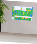 Cool STEM Chemistry Decor Periodic Table Poster Laminated Science Chart for Students and Classrooms Educational Wall Art