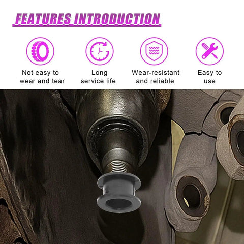 2 Pack Shift Cable Bushing Repair Kit With Clips For Most Car Models shown in use, emphasizing durability and wear resistance.