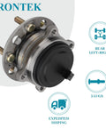 Rear Wheel Bearing And Hub Assembly For 2016 To 2020 Kia Sorento With Abs 5 Lug 1 Piece Replacement Premium Quality Durable Steel