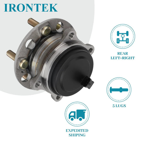 Rear Wheel Bearing And Hub Assembly For 2016 To 2020 Kia Sorento With Abs 5 Lug 1 Piece Replacement Premium Quality Durable Steel