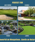 Image showing outdoor areas perfect for use of Liquid Garlic Mosquito Repellent Concentrate For Yards And Lawns, Easy Water Mix.