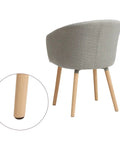 Heavy Duty Plastic Nail On Furniture Glides Smooth As Butter Chair Leg Pads For Table Floor Protectors on a wooden chair leg.