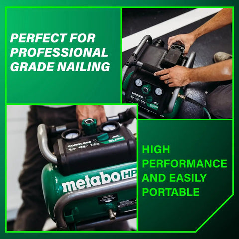 36V MultiVolt 2 Gallon Cordless Air Compressor On The Go Power For Pneumatic Finish Nailers And Tire Inflation Tool Body Only No Battery Included EC36DAQ4