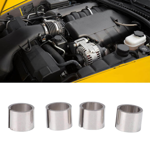 Four Piece Stainless Steel Cylinder Head Dowel Alignment Pins for Chevy LS LT1 LT4 C5 C6 C7 C8 Engine Assembly