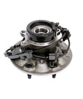 Front Right Wheel Bearing And Hub Assembly For 2004-2008 Chevrolet Colorado, 2004-2008 GMC Canyon, 2006 Isuzu I-350, And 2007-2008 Isuzu I-370 4WD With ABS Direct Fit Replacement - 6-lug metal assembly with wiring harness