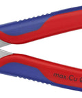 Electronics Precision Snips 5.5-Inch Diagonal Cutters, Induction-Hardened Blades, Grippy Grooved Handle