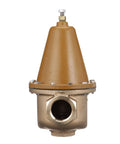 Heavy Duty Lead Free Cast Iron Water Pressure Reducing Valve Npt 2 Inch Threading, front view, adjustable PSI, durable for homes.