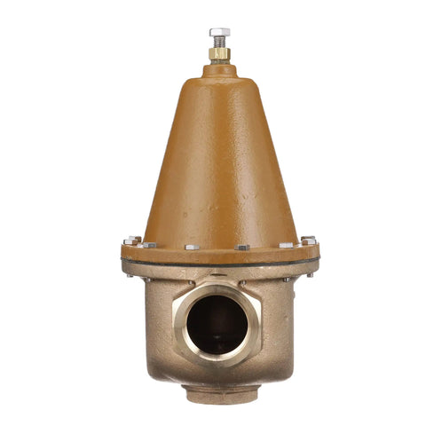 Heavy Duty Lead Free Cast Iron Water Pressure Reducing Valve Npt 2 Inch Threading, front view, adjustable PSI, durable for homes.