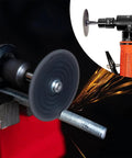 Must Have Heavy Duty Mounting Mandrel Holder For Die Grinder Accessories That Holds Die Grinder Bits And Rotary Tool Bits With Pro Grade Alloy Grinding Capability For Sanding Polishing Cleaning Descaling And Mold Grinder Projects. alloy die grinder mandrel with disc grinding metal rod