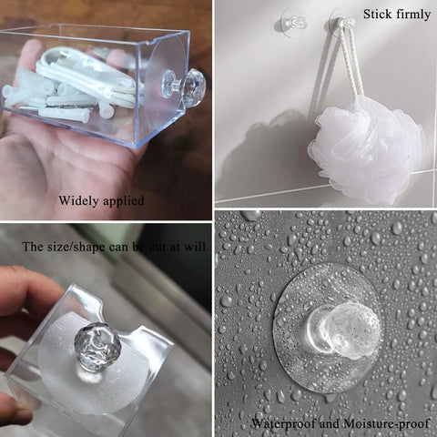 Crystal Acrylic Drawer Knobs 25 Piece Set Self Adhesive Stick On Pull Handles For Dressers Cabinets Wardrobes Bathrooms And More Drill Free Easy Install Glitter Sparkle Finish clear acrylic knobs