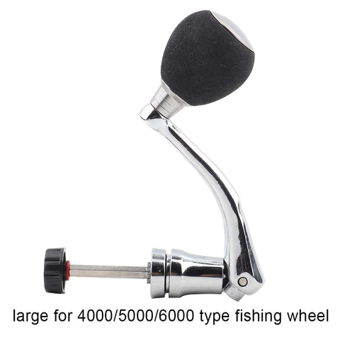 Heavy Duty Spinning Reel Handle Replacement Kit For 4000 5000 6000 Series Reels With Metal Arm Grip And Durable Hex Trunk