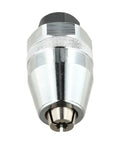 Stud Remover And Extractor Tool For Broken Bolts And Screws, Adjustable 6 To 13 Mm, 3/8 Inch Drive, silver, front view