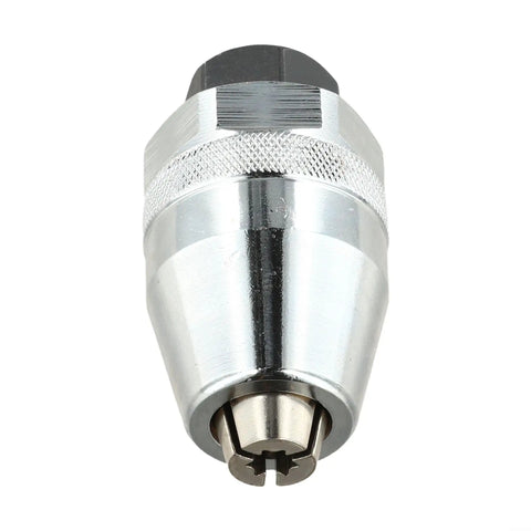 Stud Remover And Extractor Tool For Broken Bolts And Screws, Adjustable 6 To 13 Mm, 3/8 Inch Drive, silver, front view