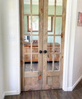 Legit Rusted Aging Wood Stain Delivers Hella Authentic Weathered Brown And Gray Patina For Floors Cabinets Millwork Doors And Furniture With Voc Free Low Odor on wooden doors.