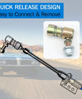 Two Pack Throttle Disconnect Quick Release Ball Joints For Throttle Cable Ball End Dual Linkage Setup And Spare Replacement With One Quarter Twenty Eight Female Thread Fitment For Easy Throttle Linkage Removal During Tuning And Maintenance, quick-release throttle joint