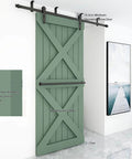 9 Ft Ceiling Mount Sliding Barn Door Hardware Kit For 54 Inch Wide Single Wood Door Built Tough Steel Smooth And Quiet Operation Easy Install 220 Lbs Weight Capacity Includes Rails L Brackets And Rollers