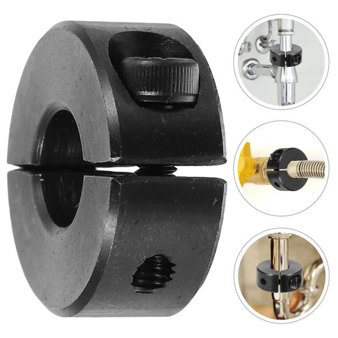 Steel Split Shaft Collar Clamp No Fuss Fixed 16mm ID 34mm OD 13mm Thick Keyed Shaft Ring For Industrial Power Transmission Easy Install