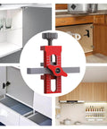 Cabinet Door Jig And Installation Tools Kit For Pros And DIY Woodworkers Multi Functional Woodworking Guide with locator and mounting tool