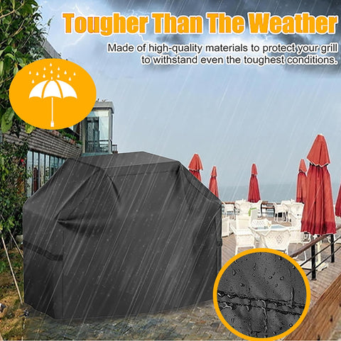 Durable Heavy Duty BBQ Grill Cover For Summit E 470 2010 To 2026 Outdoor All Season Protection Water Resistant Weatherproof