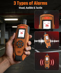 Rechargeable Portable Carbon Monoxide Detector with Upgraded Sensor displaying 284 PPM on TFT Color Display with Triple Alarms.
